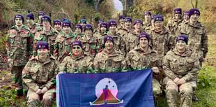 Okehampton cadets raise £1,605 for veterans