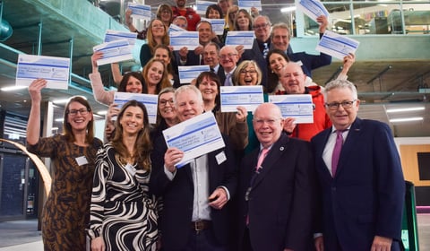 Volunteer rescuers receive medical gear donation