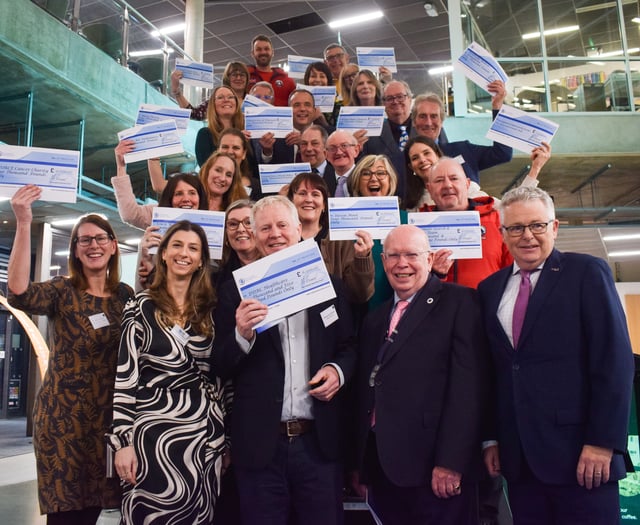 Volunteer rescuers receive medical gear donation