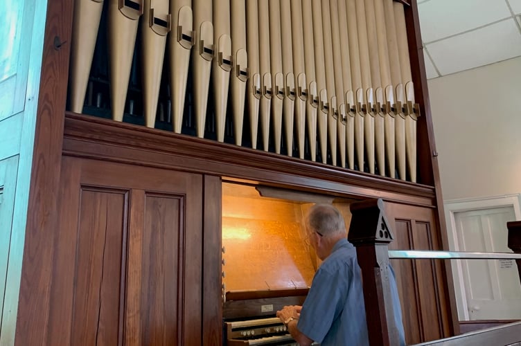 The public are invited to show support for the endangered tradition of church organ music by attending a recital at Tavistock United Reformed Church.