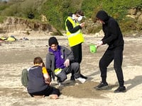 Seaside break for children from fire-hit Promise School