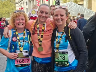 Running trio triumph in London race