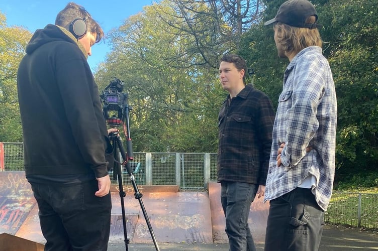 Making of Tavistock skatepark crowdfunder video.