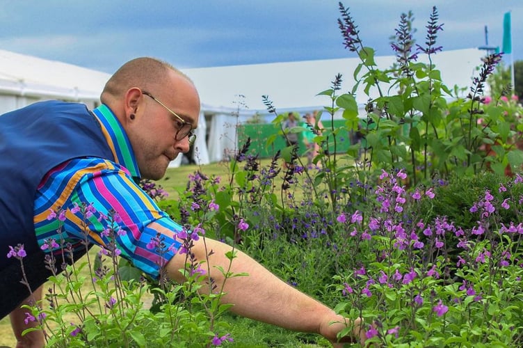 Kenny Raybould is to host a new Community Growing Hub at the Devon County Show.
