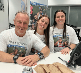 Widower's epic swim in wife's memory