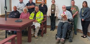 Okehampton's Castle Ham Lodge residents enjoy refurbished garden