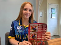 Promising young cricketer enjoys dream trip to Sri Lanka