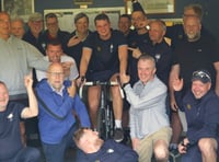 Cricketers pedal to success for clubhouse plans