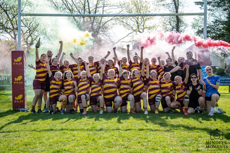 Okehampton RFC women are champions again