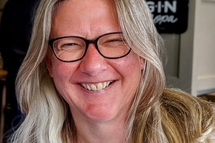 Revd Claire Reynolds, Vicar of Okehampton, Inwardleigh and Belstone.