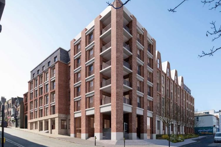 Revised plans for the Mary Arches car park site in Exeter