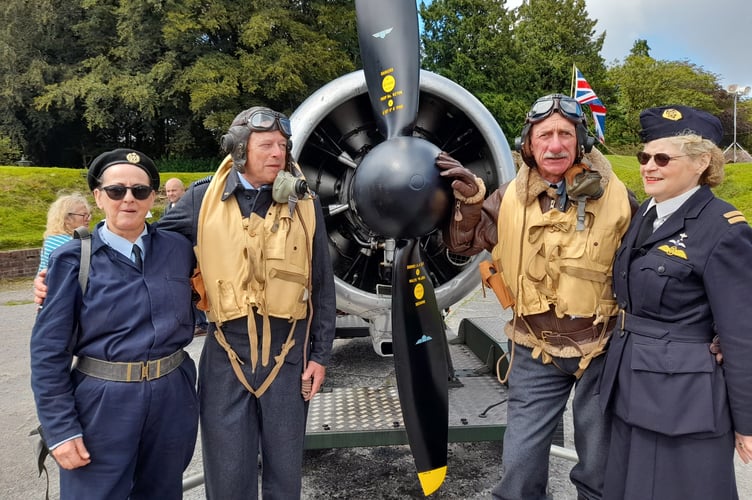 The RAF Harrowbeer 1940s Weekend offers the chance to dress up and go back in time.