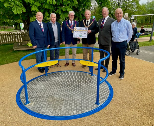 Popular play park upgrade celebrated