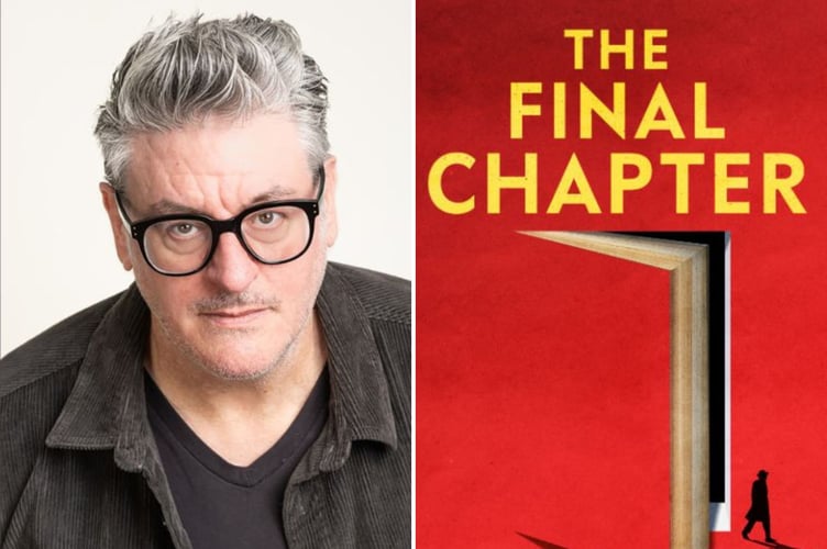 CB Everett with his new book The Final Chapter