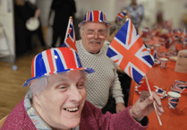 Hatherleigh Nursing Home celebrates VE Day with street party