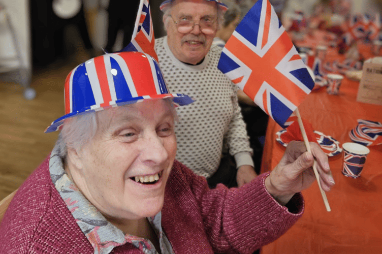 Two residents (known as family members) celebrated the 81st anniversary of VE Day.