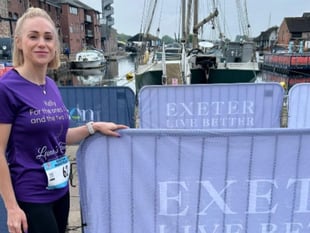 Callington mum runs Plymouth Half for baby loss charity