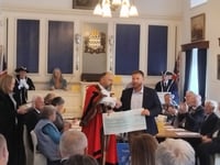 Mayor raises £1.4K for Armed Forces charity