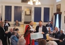 Mayor raises £1.4K for charity helping members of the Armed Forces and 999 services