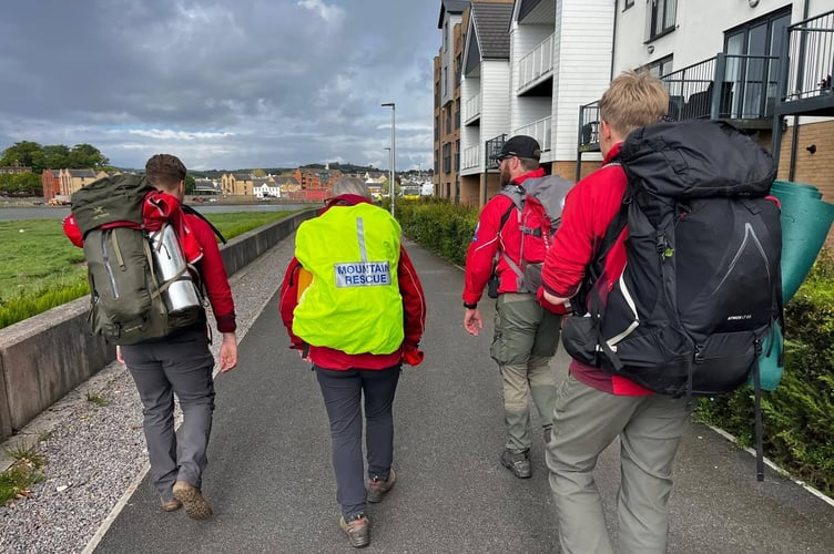 North Devon Dartmoor Search & Rescue Team join search for missing Barnstaple teen.