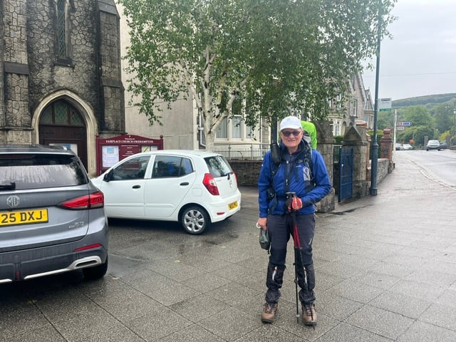 Dave Foster ShelterBox walk 2026