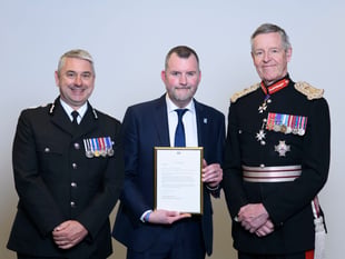 Detective rewarded for dedicated work 