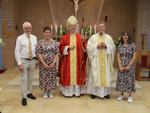 New Roman Catholic Bishop visits Crediton
