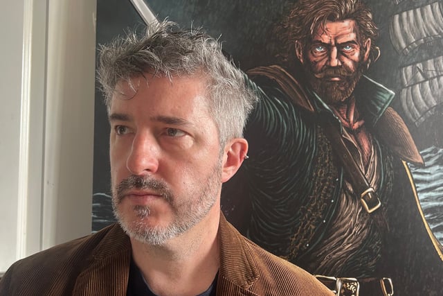 Graphic novelist's crowdfunding success for new Francis Drake story