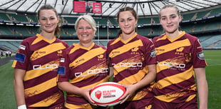 VIDEO: Family quartet helps lead women's rugby team to victory