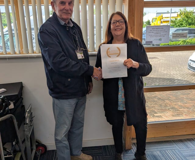 Okehampton volunteers awarded complimentary holiday as a thank you