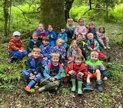 In pictures: All things wriggly as pupils go to earth
