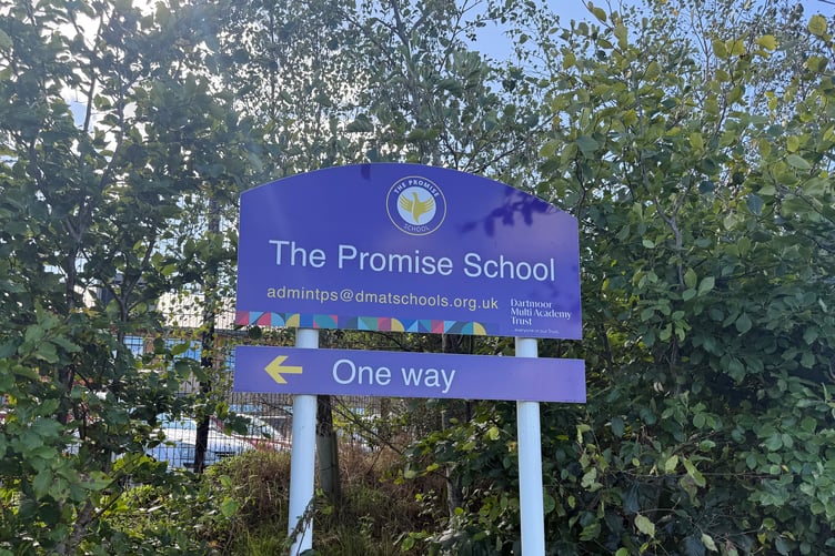 The Promise School sign