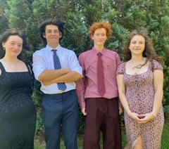 Students celebrate exams' end and new beginnings