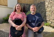 Intrepid blind Tavistock woman's brave step on charity trek