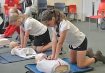 Over 100 Okehampton schoolchildren given CPR training in three days