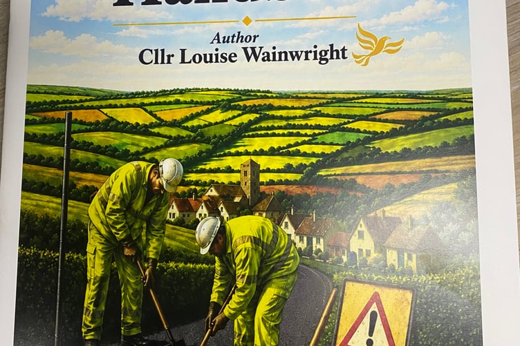 The bible of community pothole mending, published and promoted by Devon county Cllr Louse Wainwright.