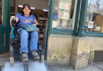 Tavistock campaigner's shop access campaign