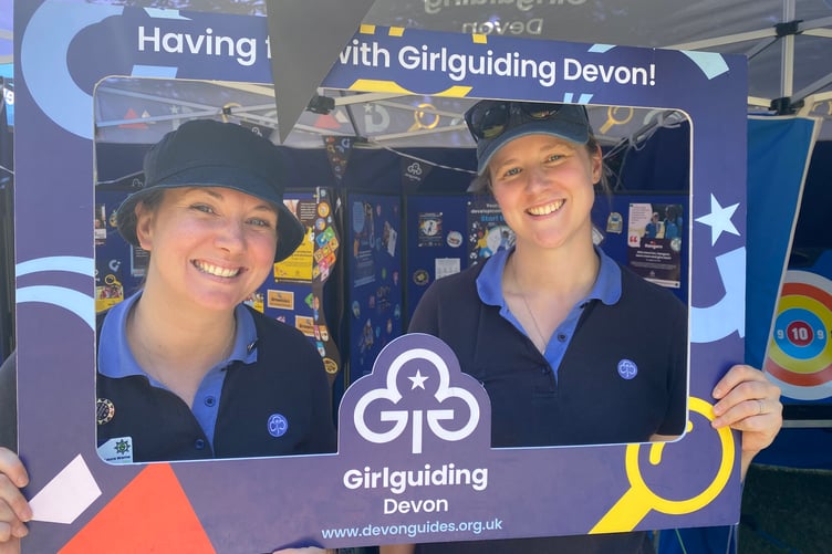 Guiding the way at the RNLI appeal at Tavistock Lions family fun day in the Meadows park.