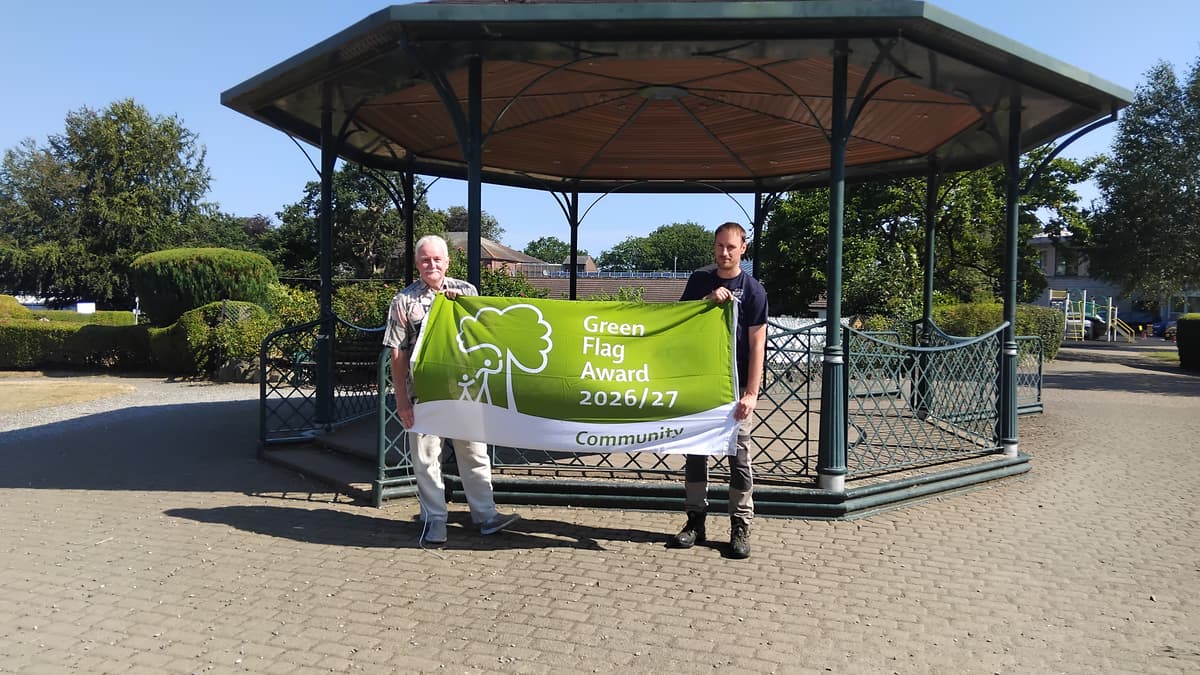 Okehamptons Simmons Park gewinnt dritten Green Flag Community Award