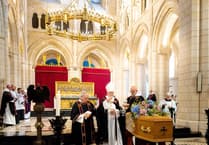 Abbey hosts private Requiem Mass for Ann Widdecombe
