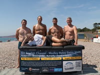 Devon dads to swim Channel for Hospiscare