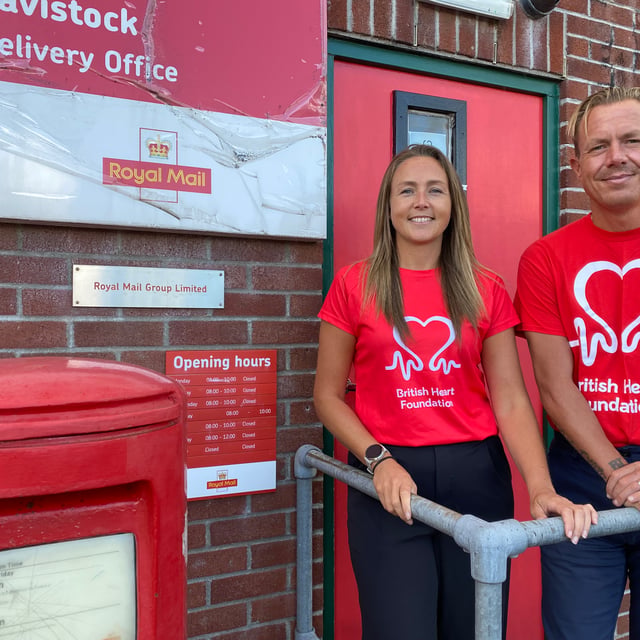 Posties delivering charity running challenge