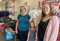 Tavistock schools' uniform swap a fitting success