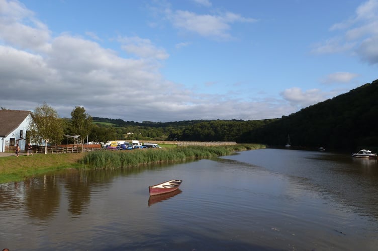 The River Tamar at Calstock. Picture: Andrew Townsend.