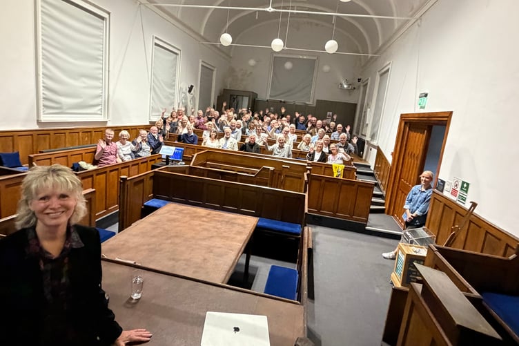 One of the popular speakers at Tavistock Heritage Open Days festival with its emphasis on ordinary people's role in the town's history.