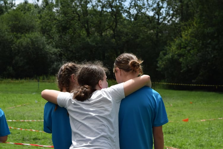 Teamwork makes the dream work at Buckland Monachorum Primary School which is celebrating the award of a national physical activity award.