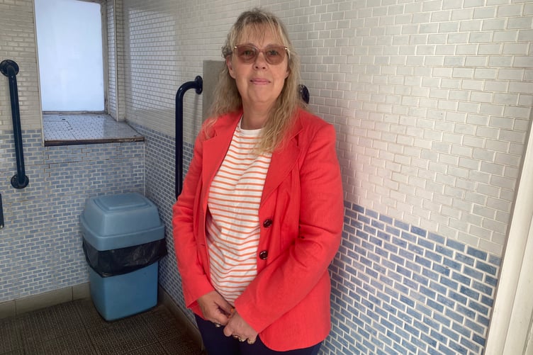 Paula Butler is campaigning to make going out and about easier for those with medical issues by improving access to public loos in Tavistock.