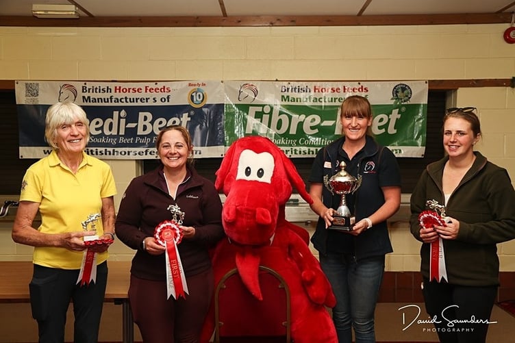 The team were delighted to win the Hugh Salmon Memorial Trophy at the Red Dragon Endurance Festival in Wales.