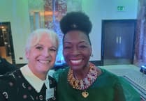 Tavistock's woman of the year meets the stars