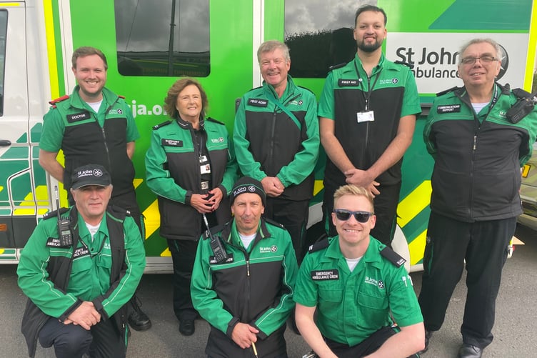 An army of St John Ambulance volunteers helped keep hundreds of Tavistock Goose Fair visitors safe and well.